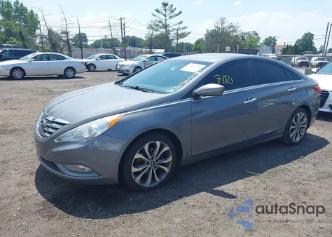 2013 Hyundai Sonata Se 2.0T из США, поврежденный, VIN 5NPEC4AB5DH802458